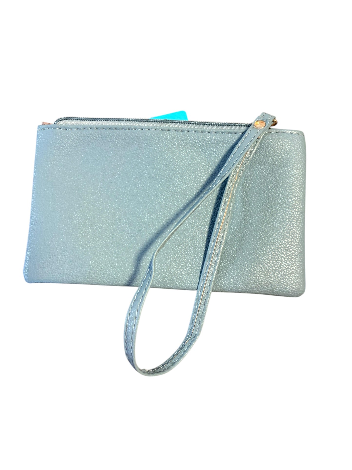 Baby blue wristlet