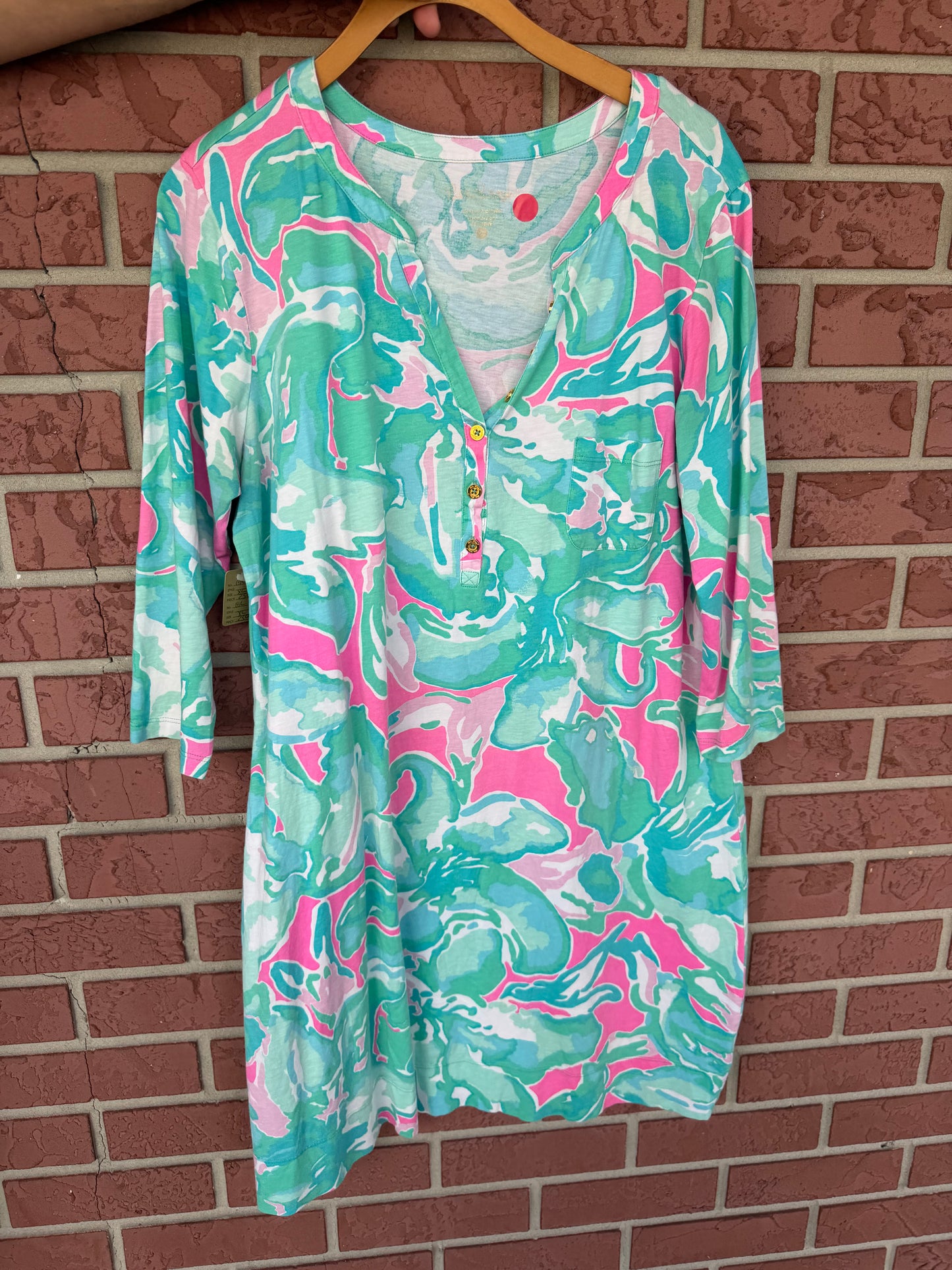 Lilly Pulitzer Alessia dress in Tropical Pink Sands