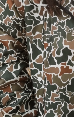 Trendy duck camo jacket