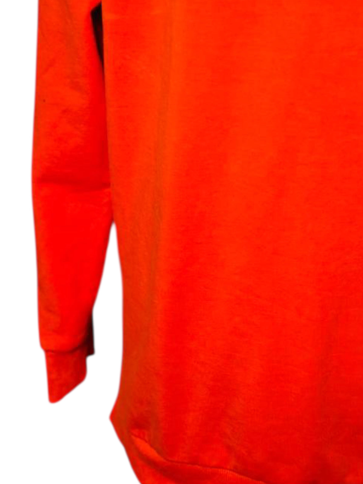 Orange sweatshirt