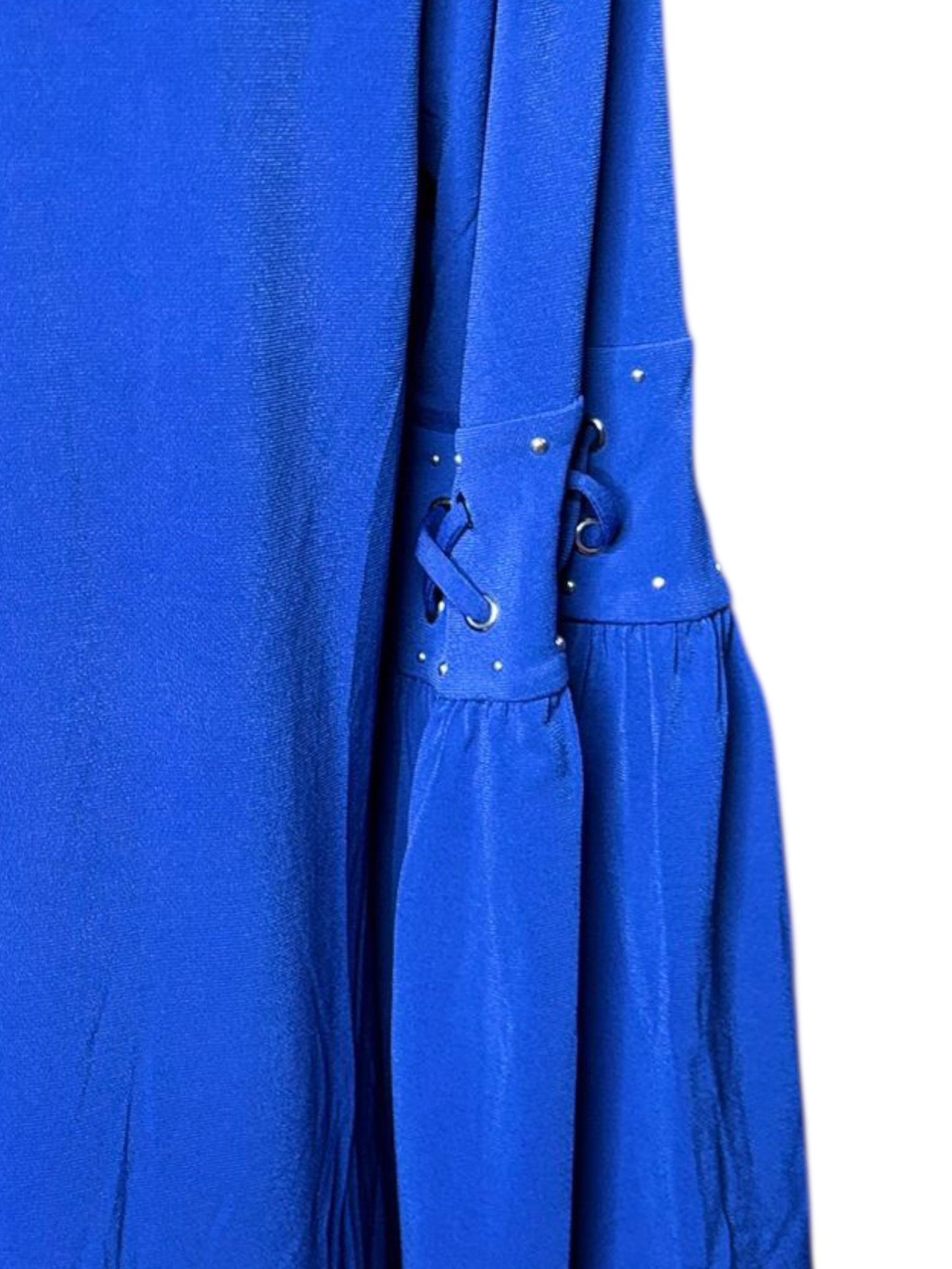 Michael Kors blue long sleeve dress