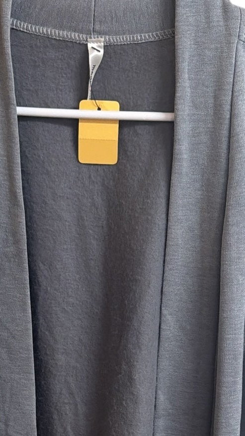 Magic Fit grey cardigan with pockets