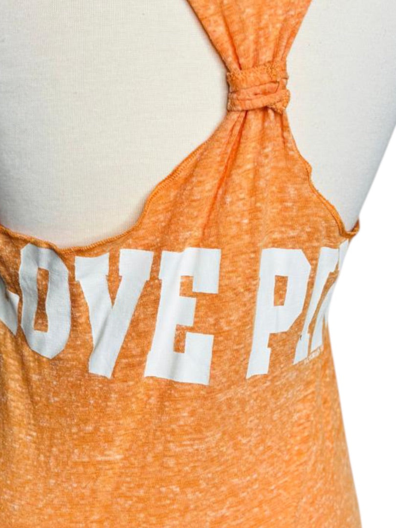 Pink by Victoria secret GATOR tank orange