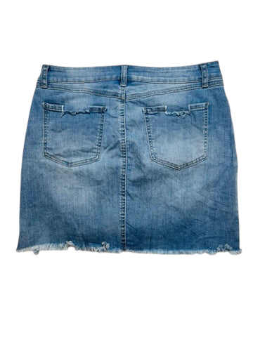 Rewash brand Distressed mini skirt