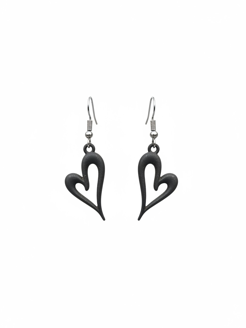 Heart earrings