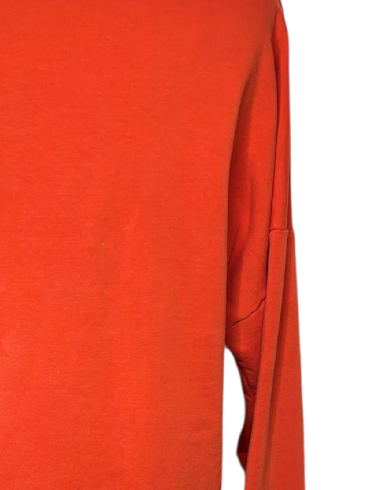 Orange sweatshirt