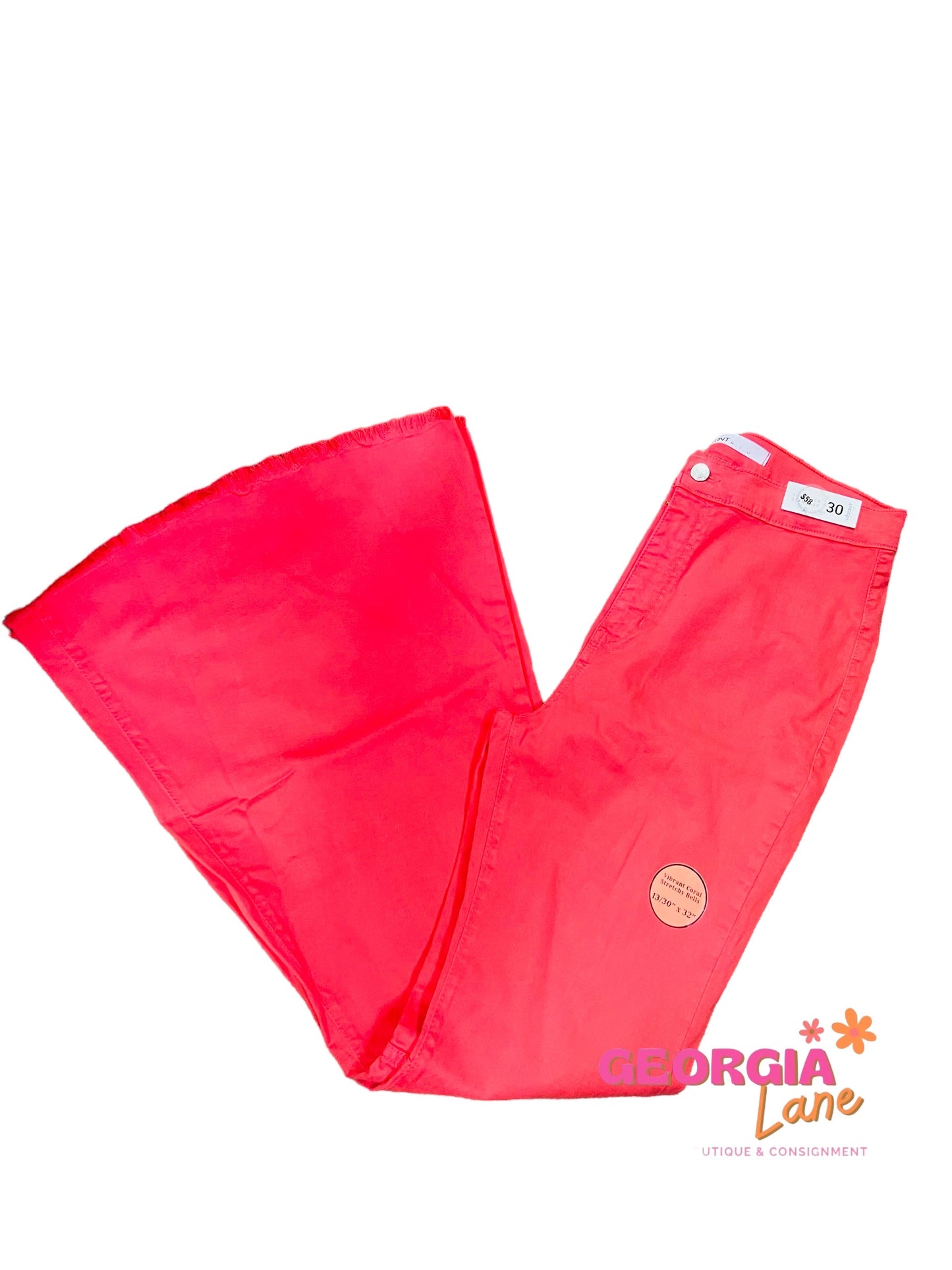 Coral Bells (bell bottom jeans)