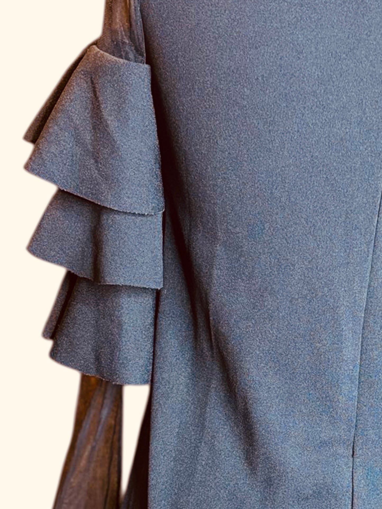 Shein ruffle sheer sleeve dress