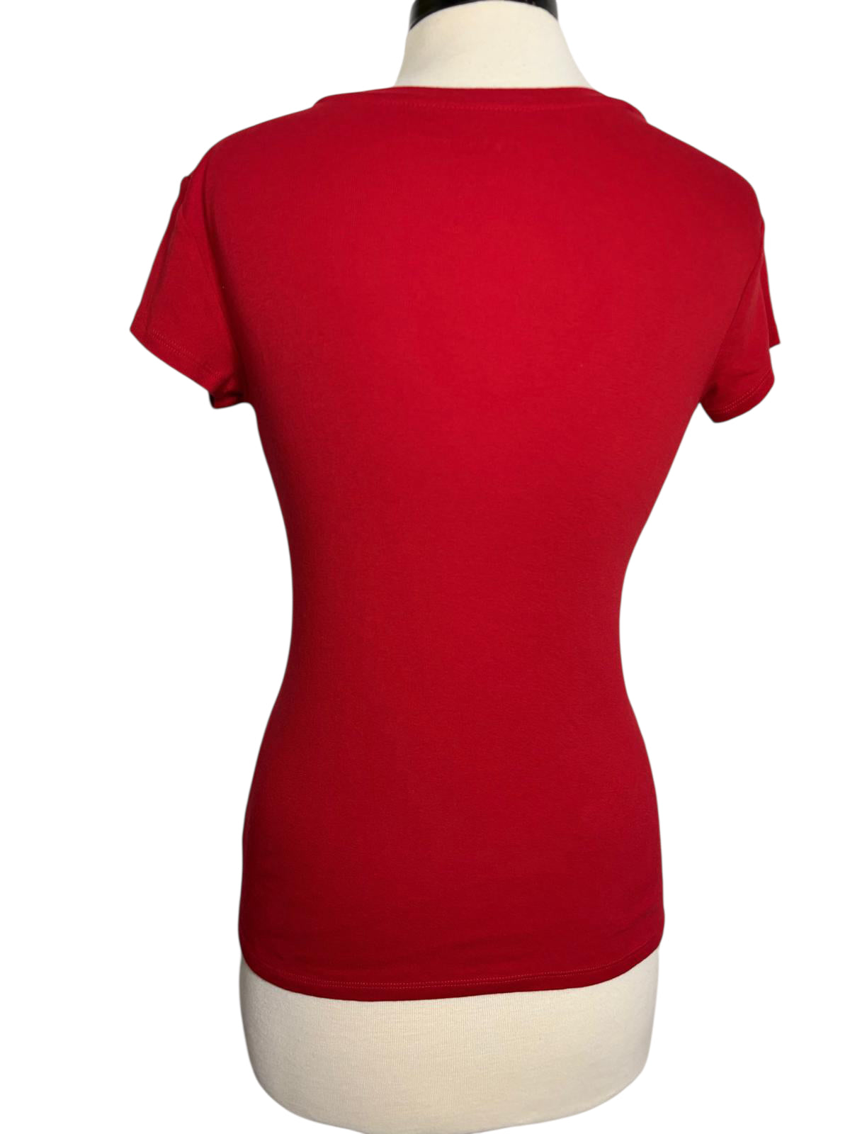 Liz Clabourne red top