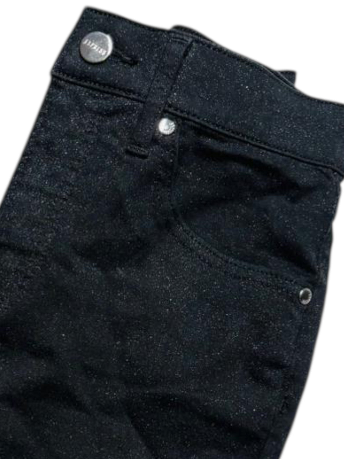 Express Black Glitter Jeans