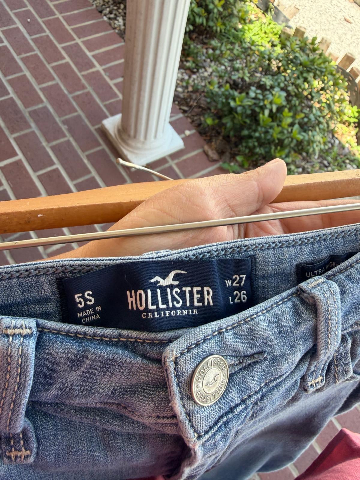 Hollister blue denim jeans