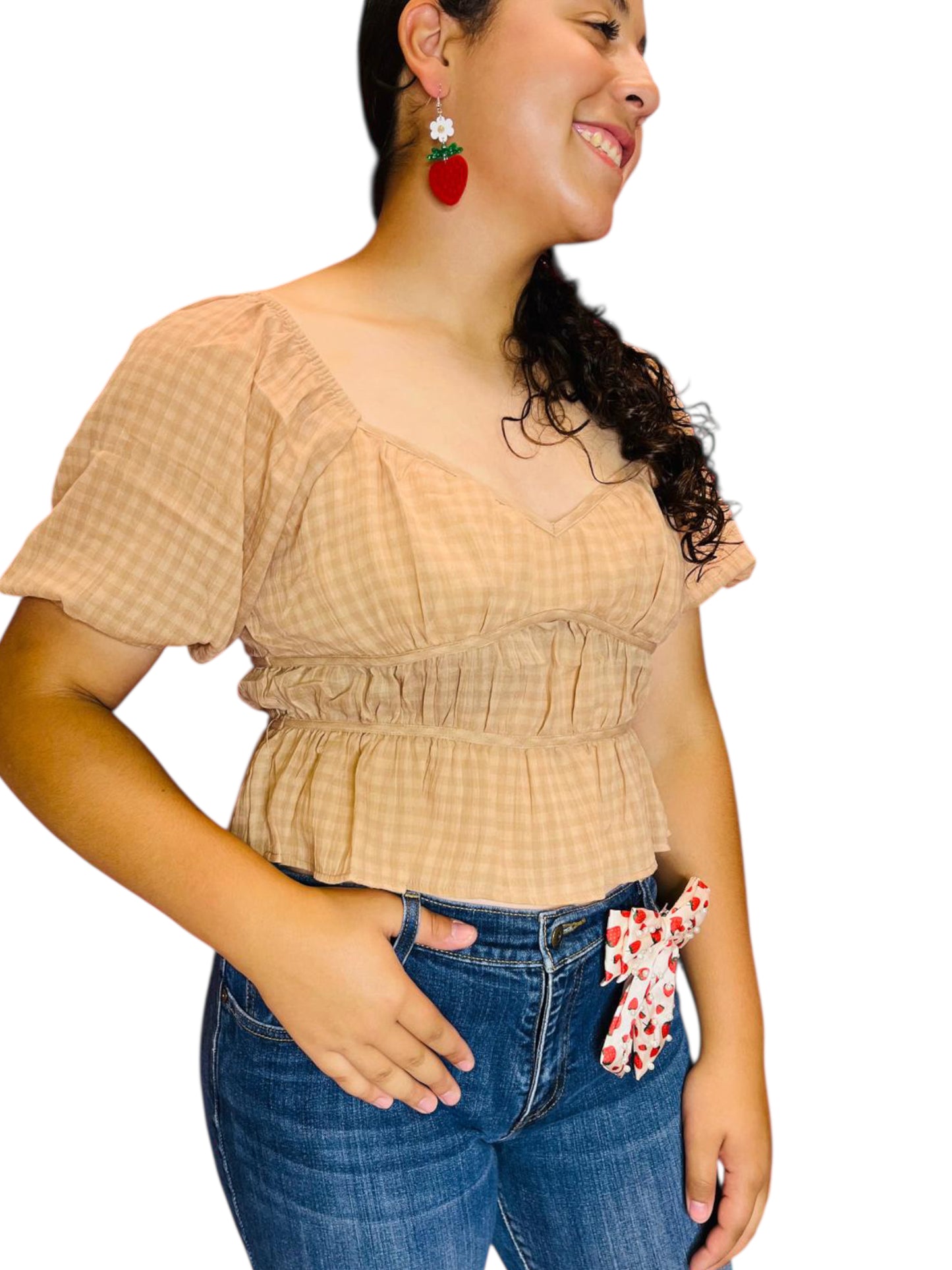 Crop Pretty Little Thing Concert Top