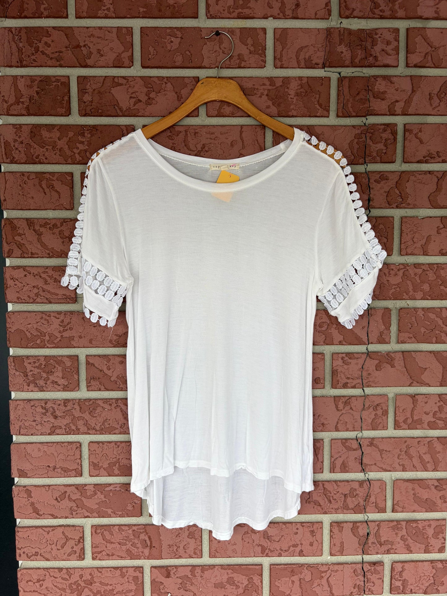 Copper Key white top