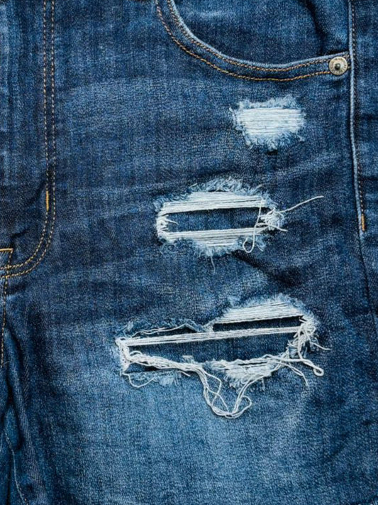 American eagle distress shorts