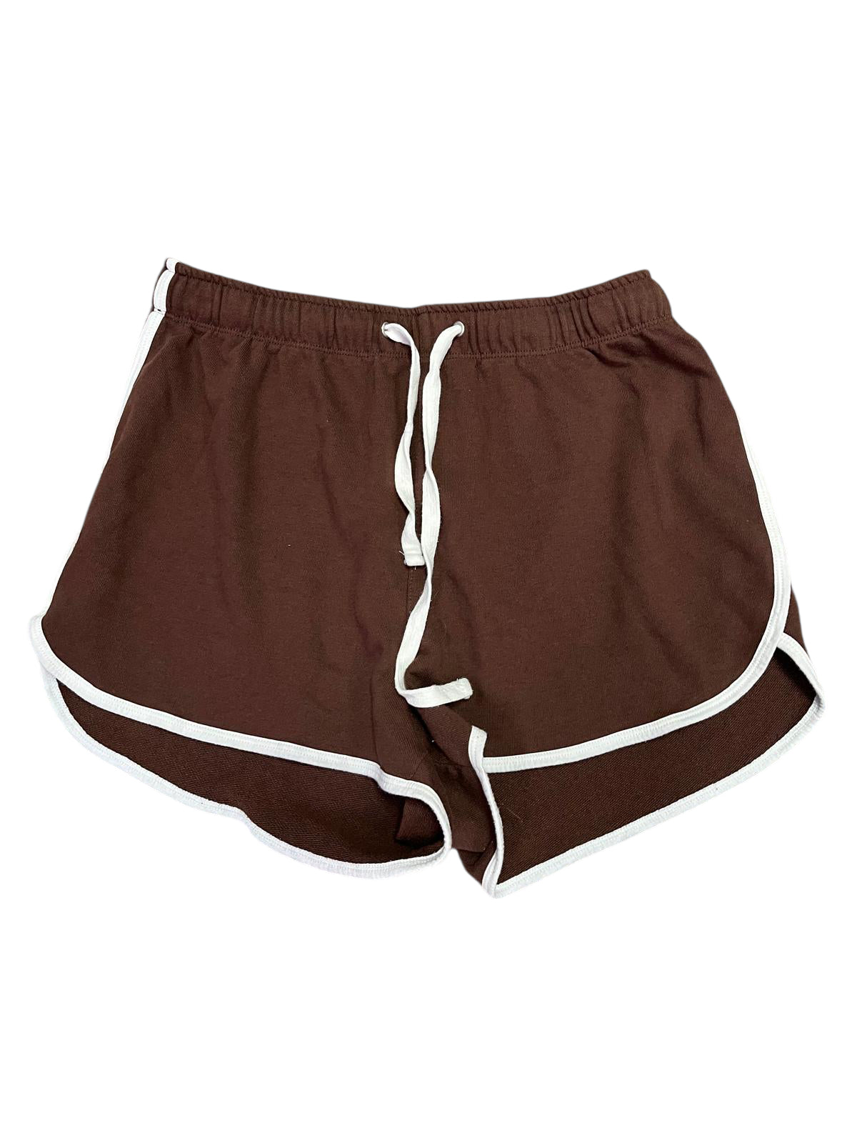 Brown shorts athletic