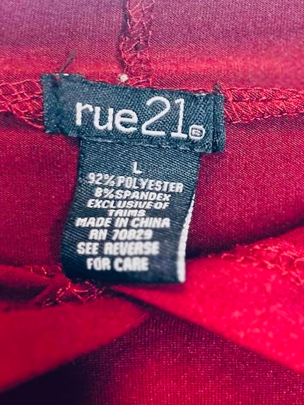 Rue 21 hoodie red