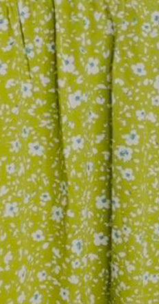 Green Apple Fl Fall Dress