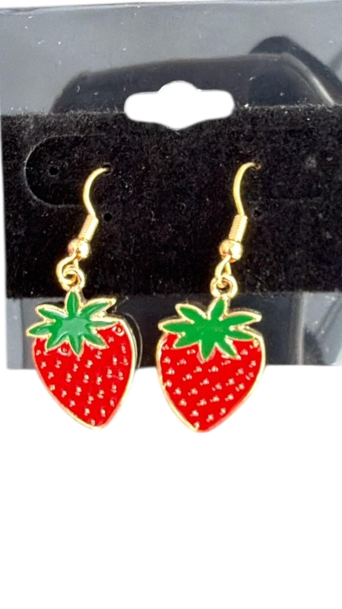 Strawberry love earrings