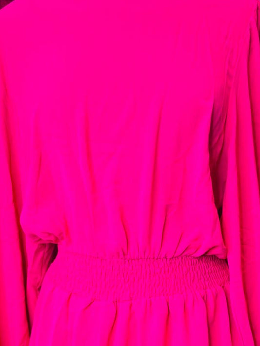 Sophisticated Hot Pink Dress