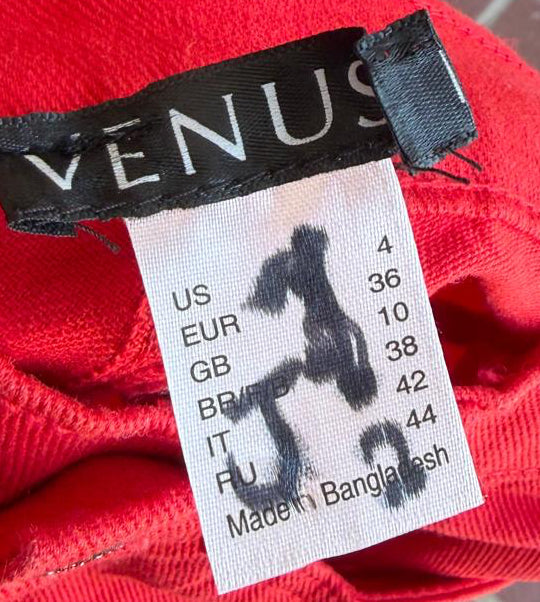 Venus Red Jeans