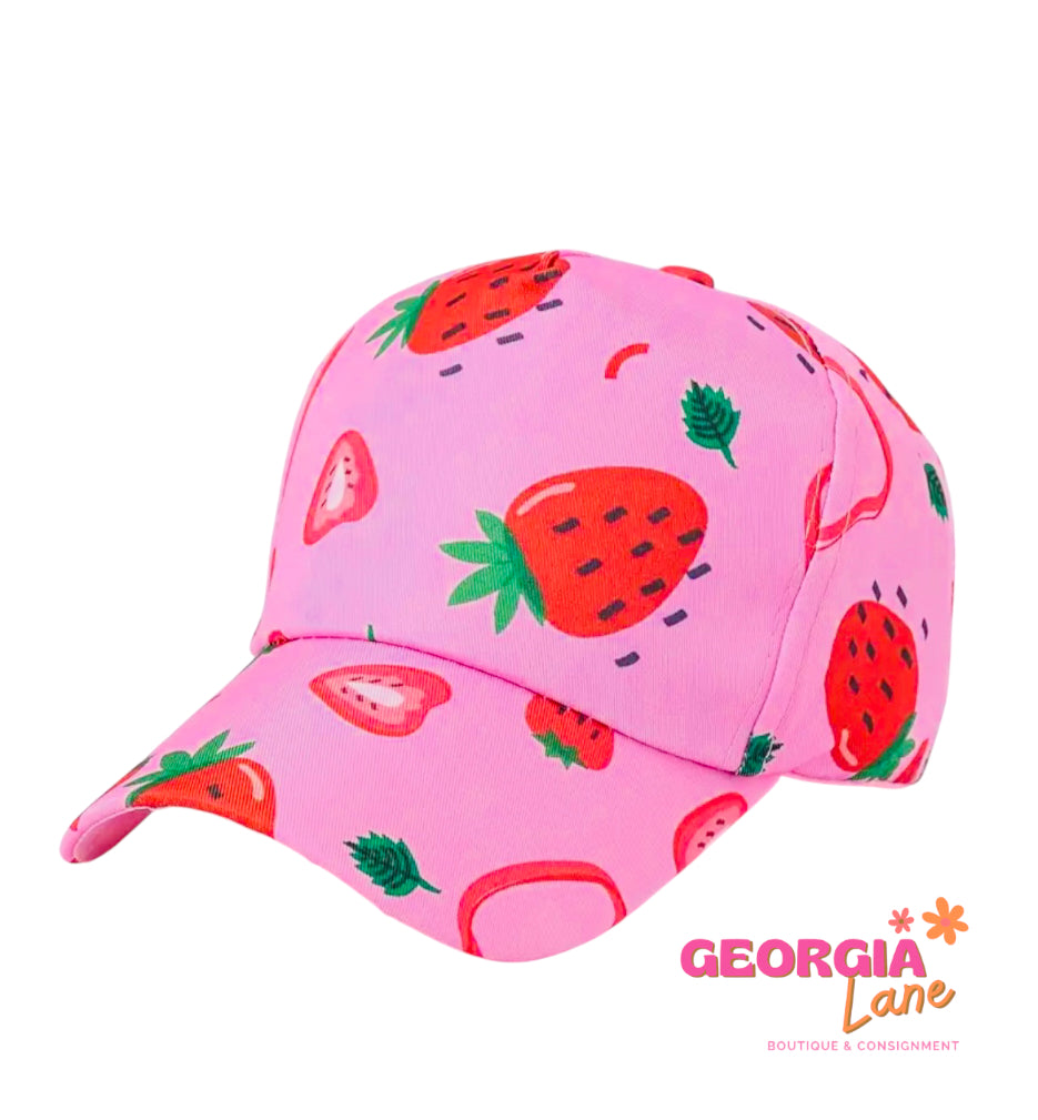 Strawberry Festival Hat PINK