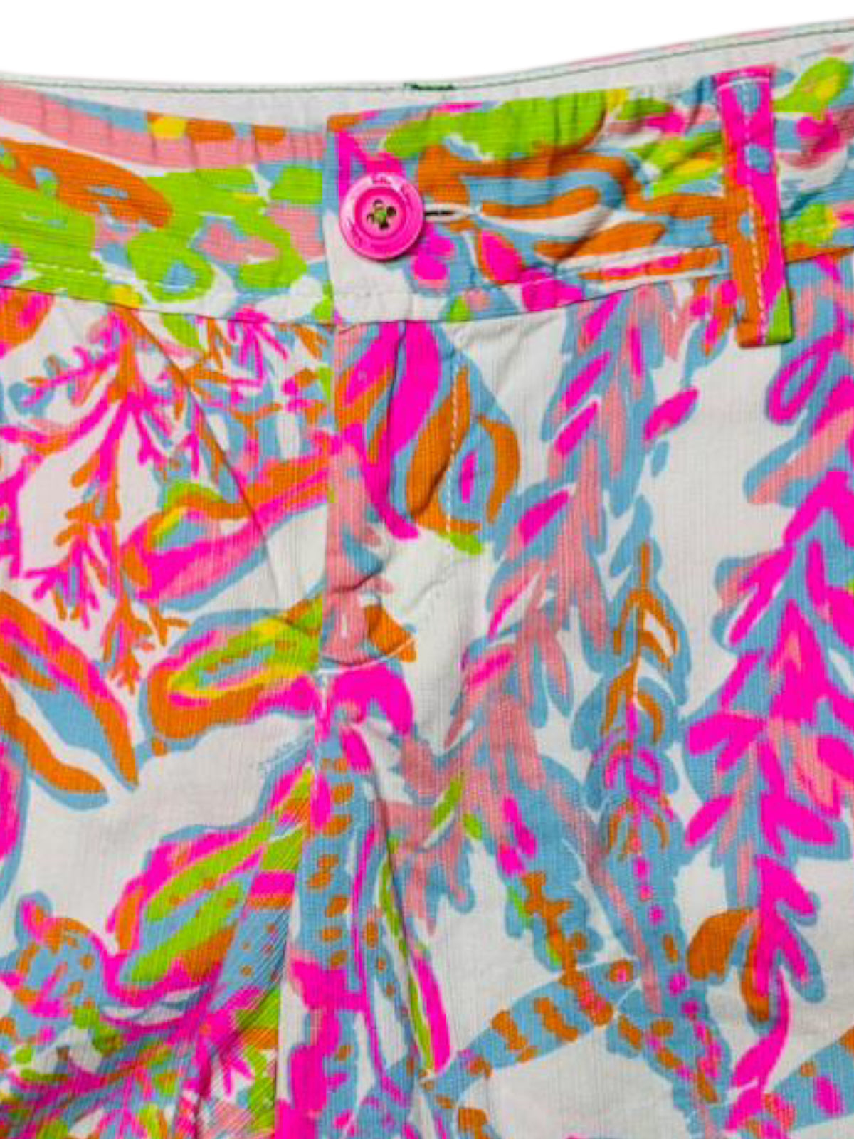 Lilly Pulitzer coral Cabot shorts