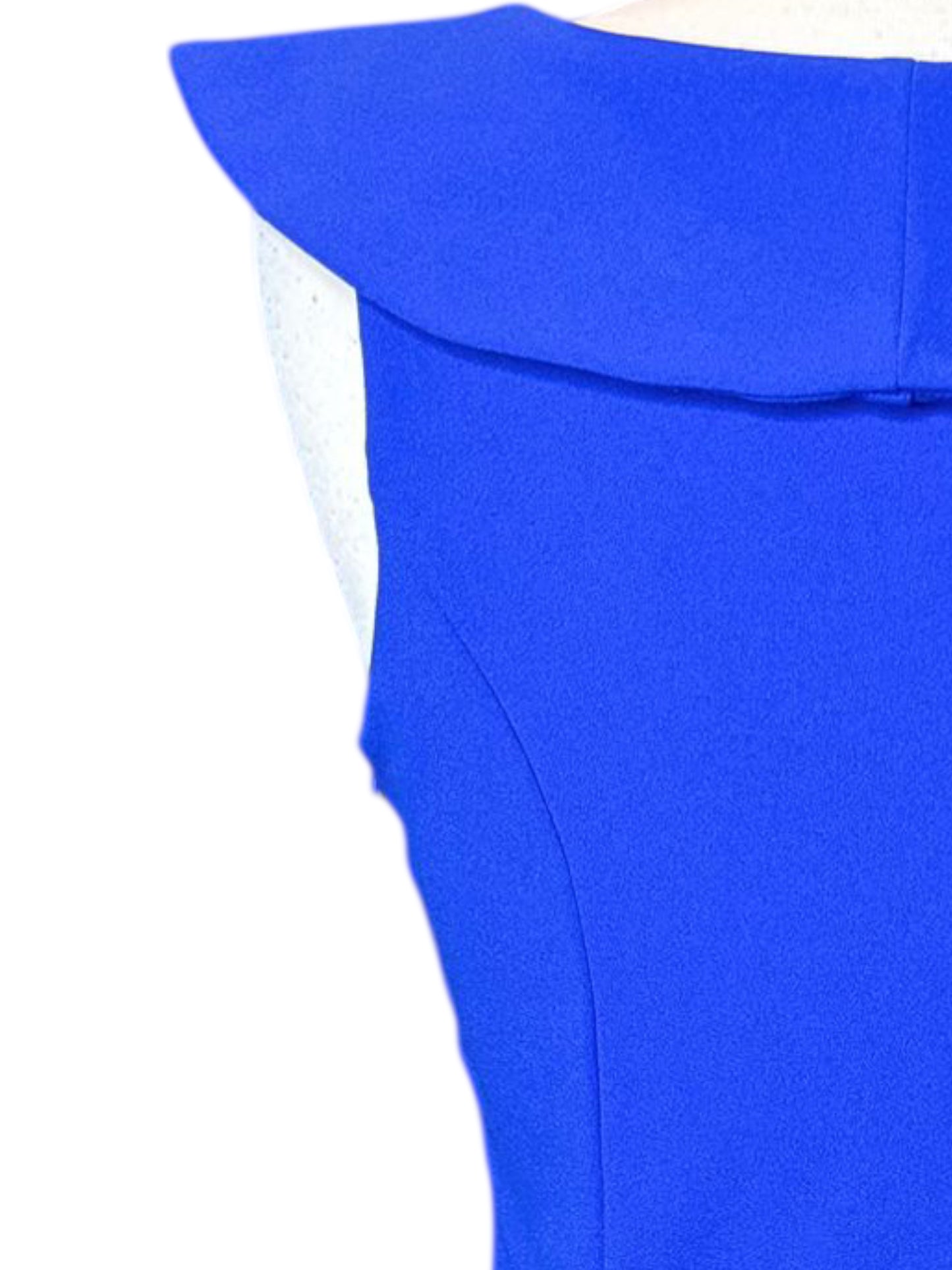Pageant interview dress royal blue
