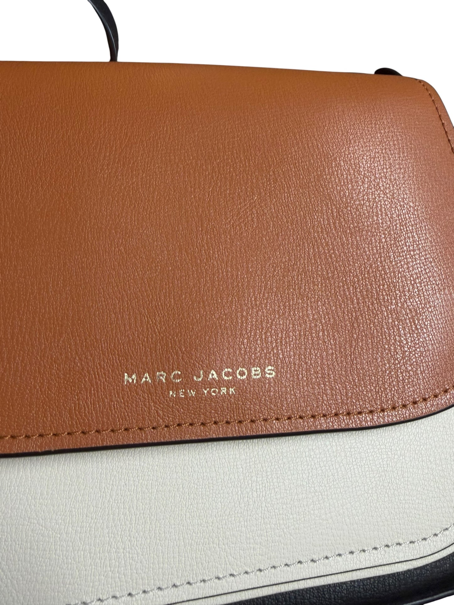 Marc Jacob Tan Black cross body bag