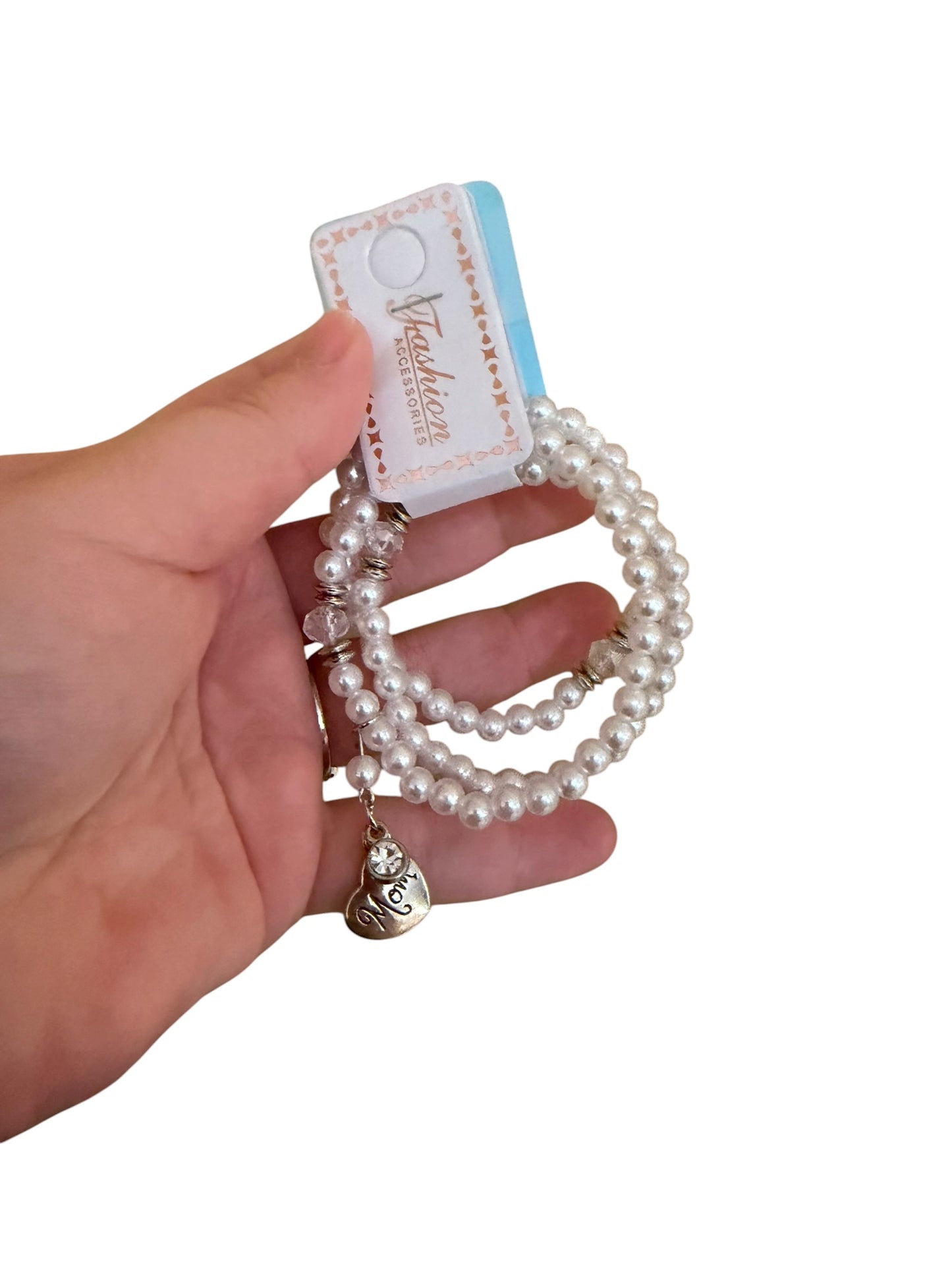 Mom bracelet stack