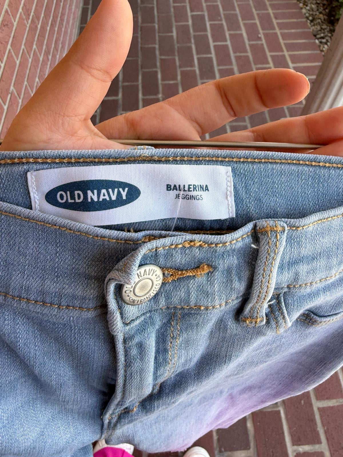Old Navy Light Washed Ballerina Jeggings
