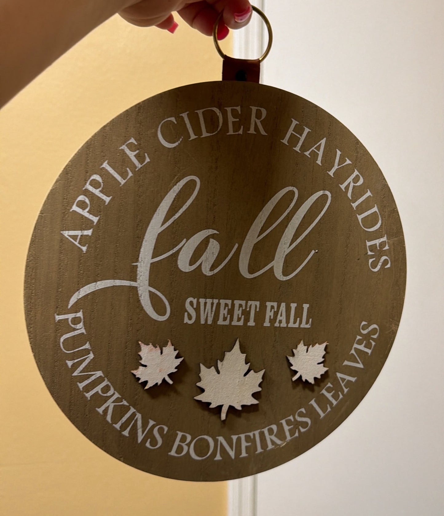 Fall Sign