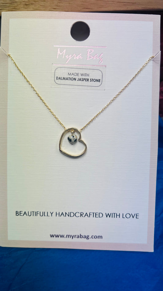 Jasper stone necklace Myra