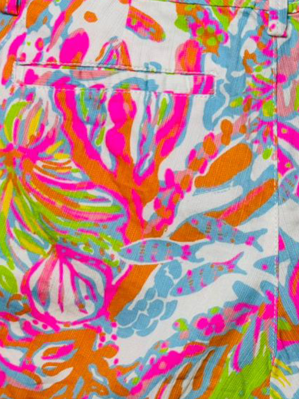 Lilly Pulitzer coral Cabot shorts