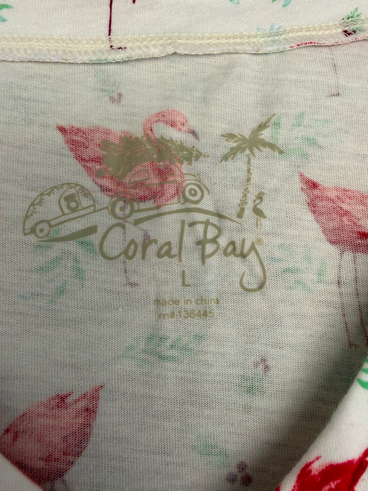 Coral Bay flamingo dress