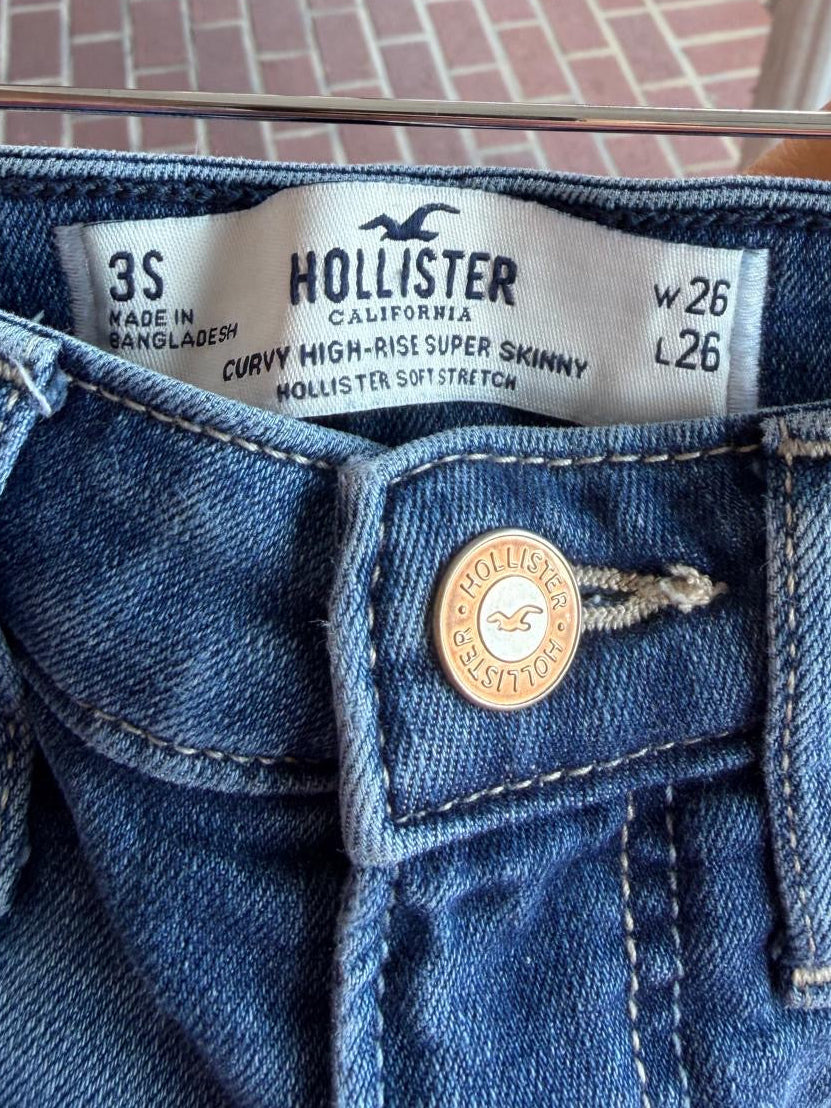 Hollister blue denim jeans