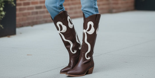 Black Friday brown bow boots viral