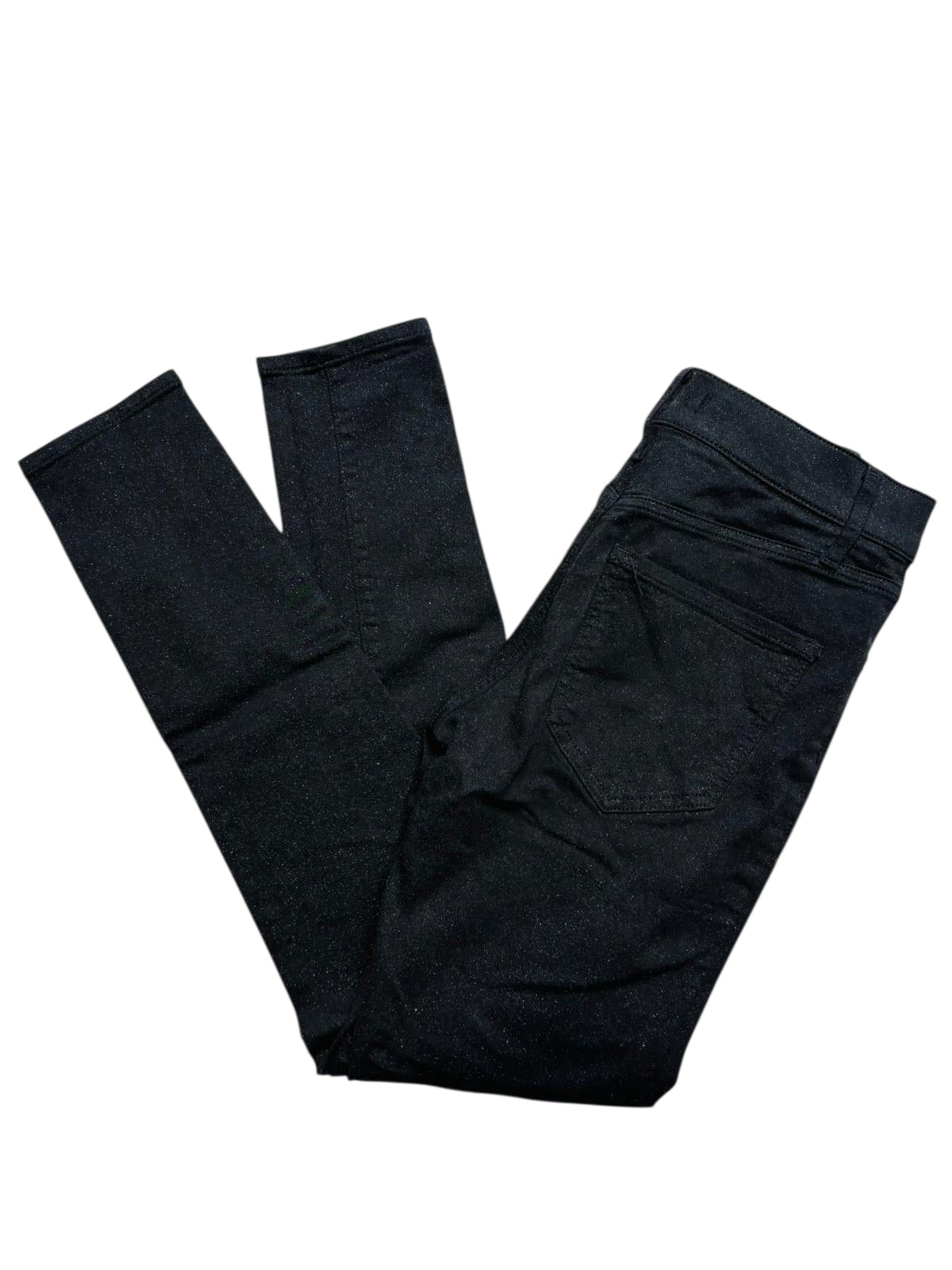 Express Black Glitter Jeans