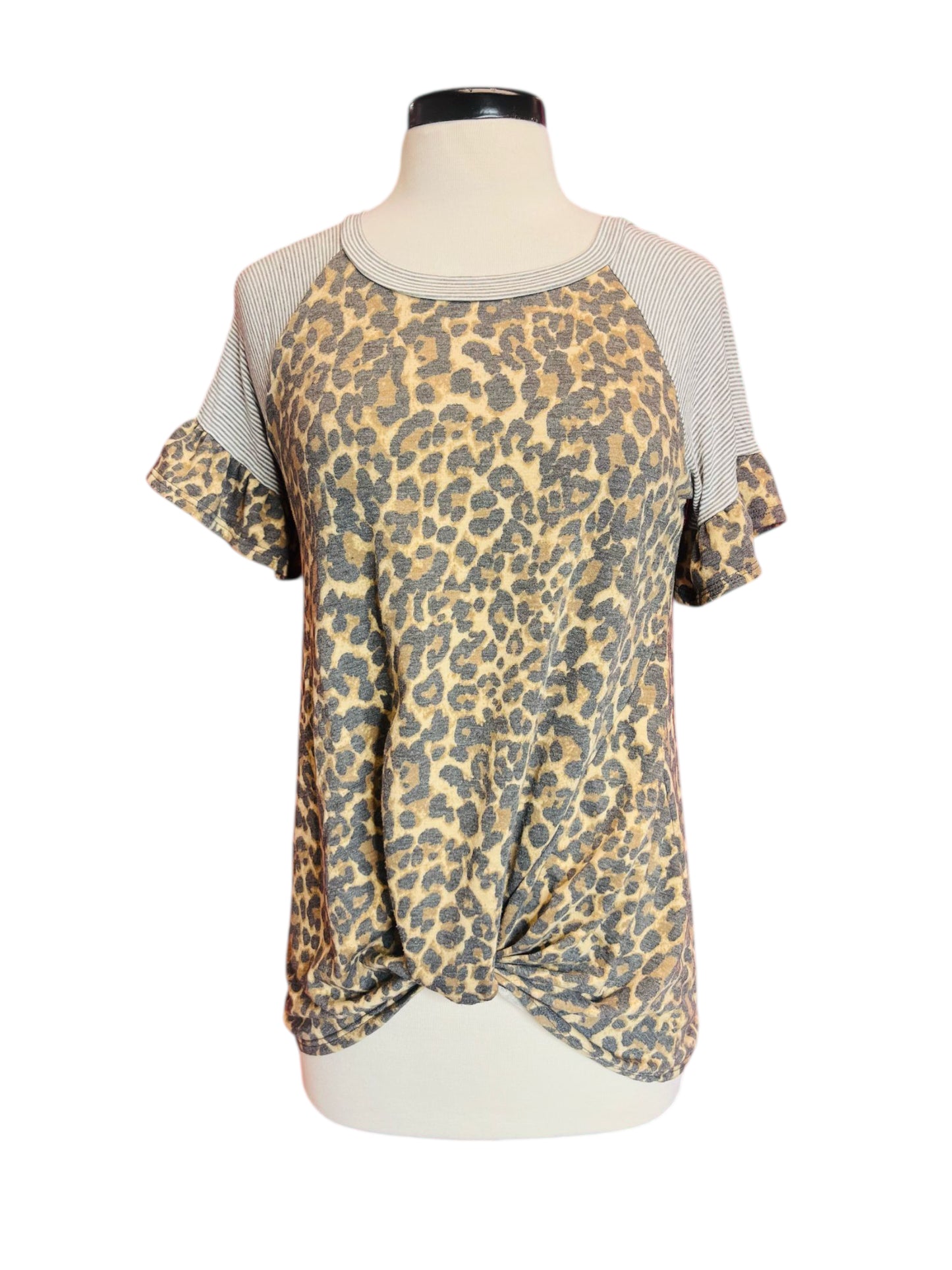Softest cheetah tee
