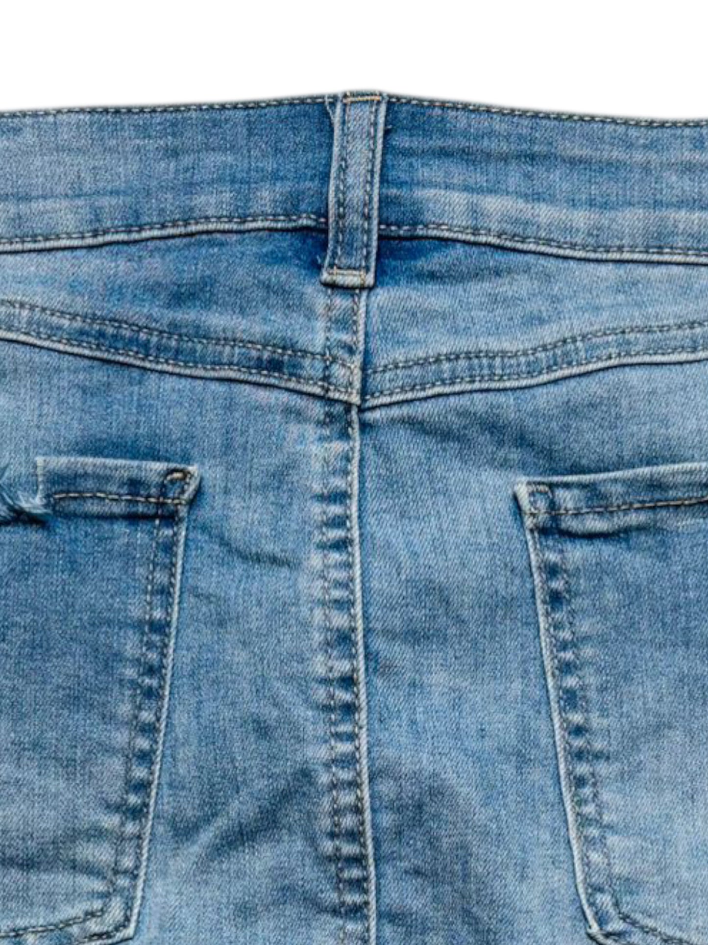 Rewash brand Distressed mini skirt