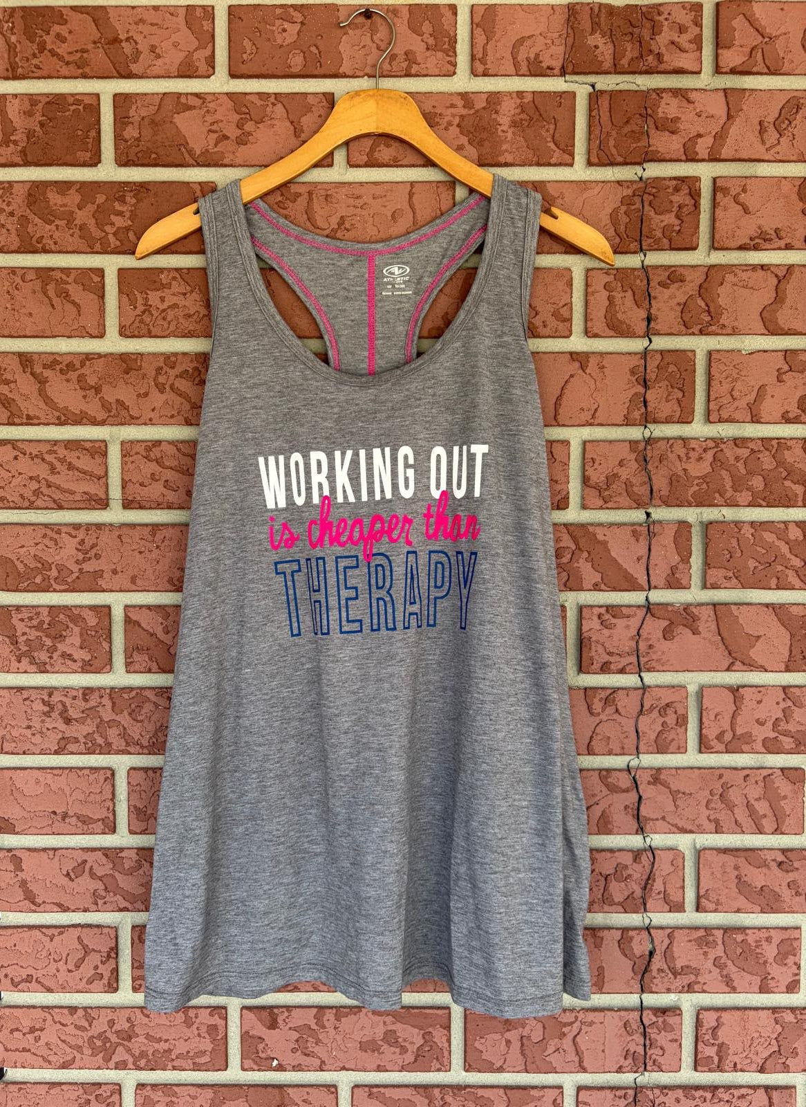 Work Out Gray Tank