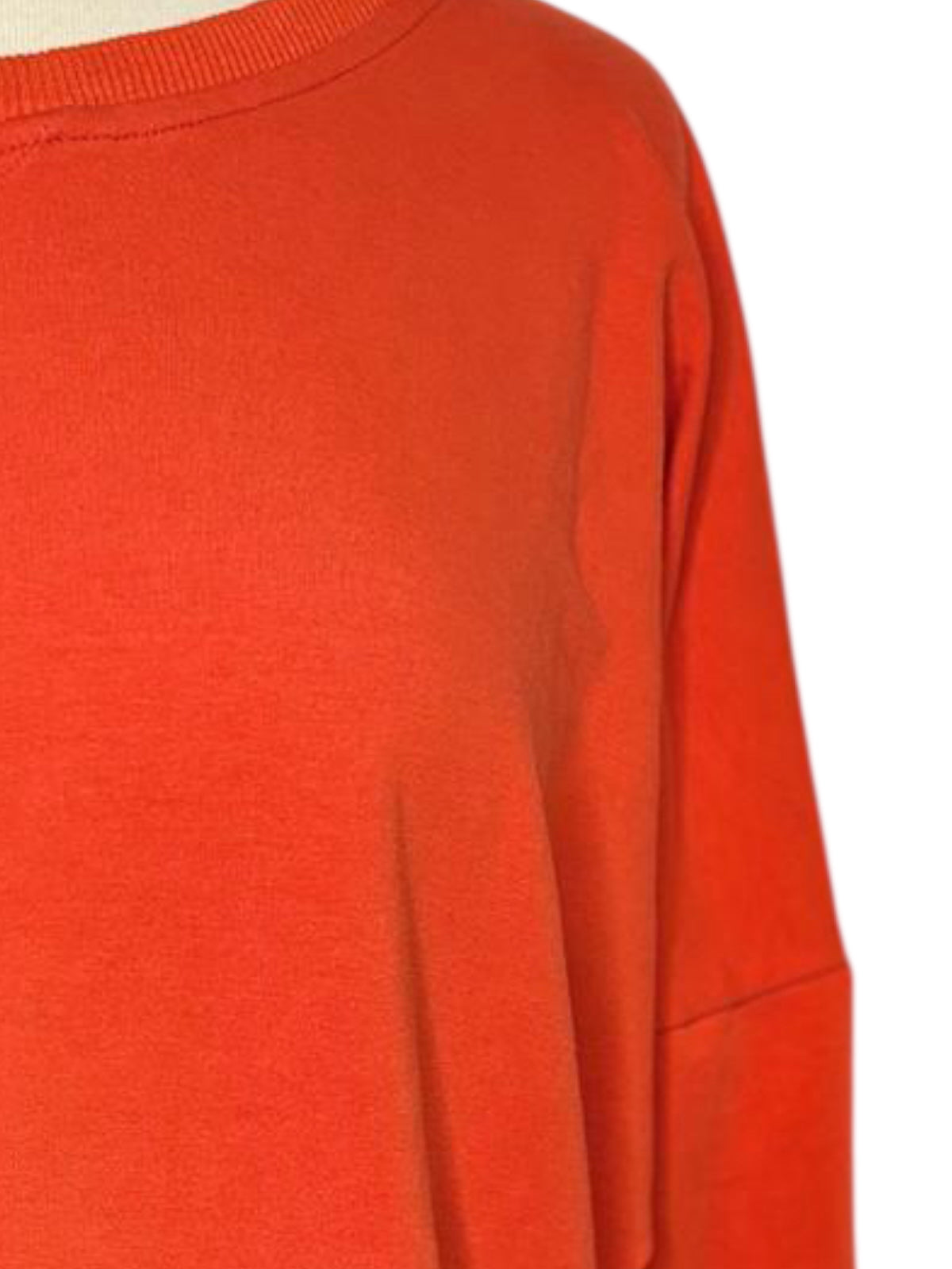 Orange sweatshirt