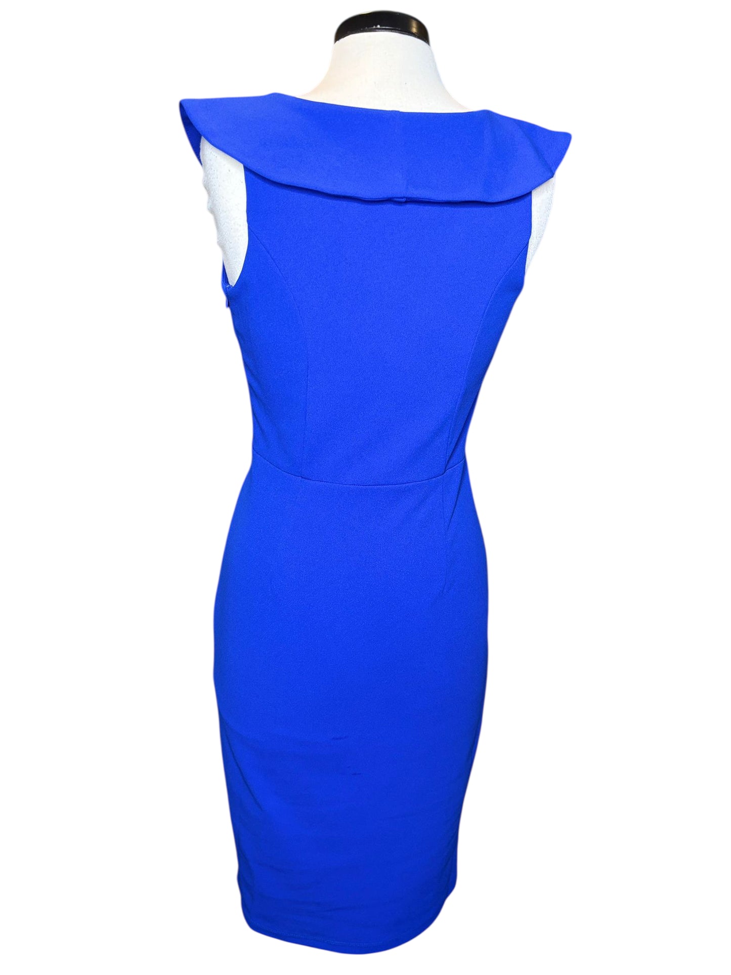 Pageant interview dress royal blue