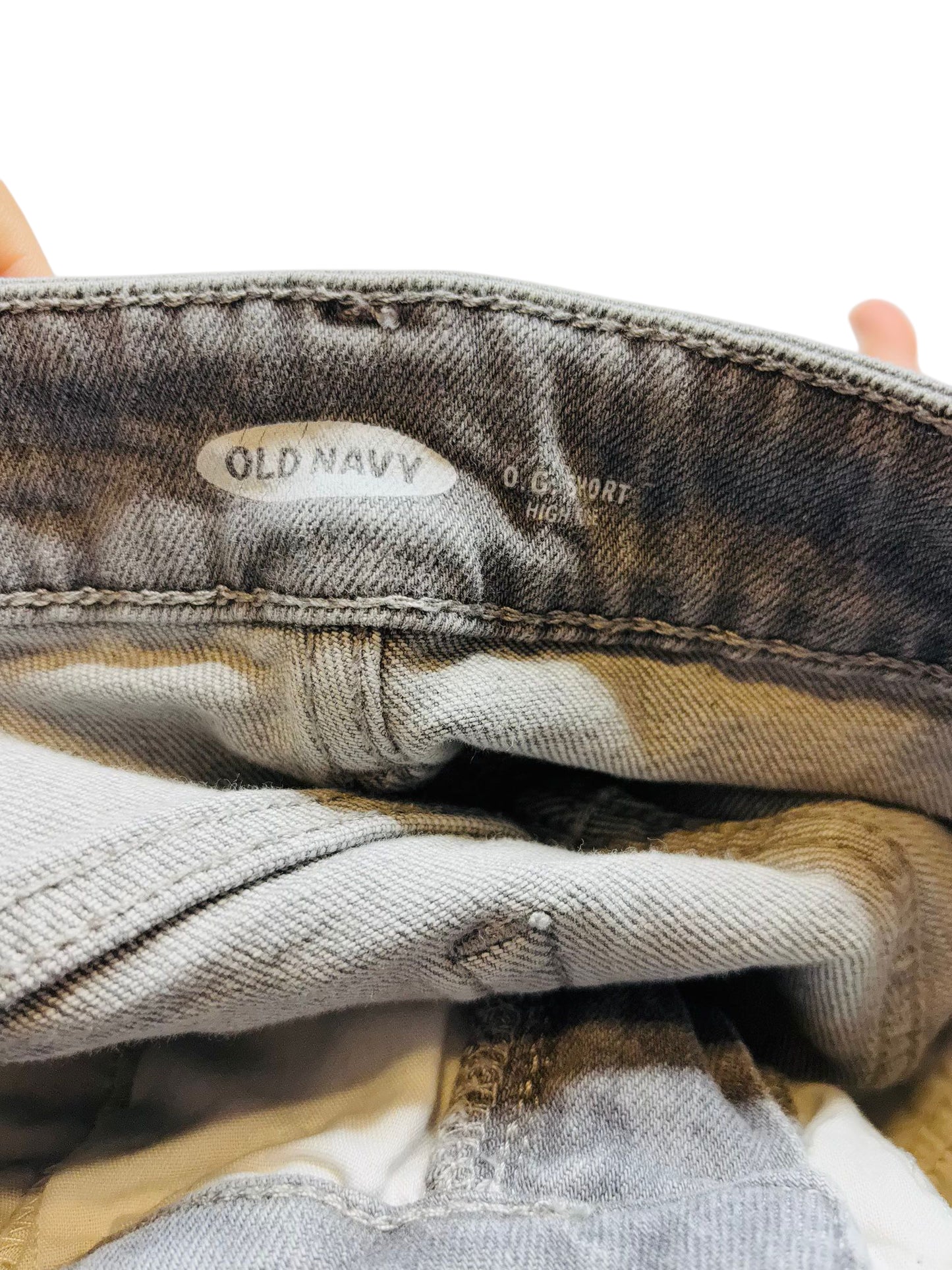 Versona distressed shorts