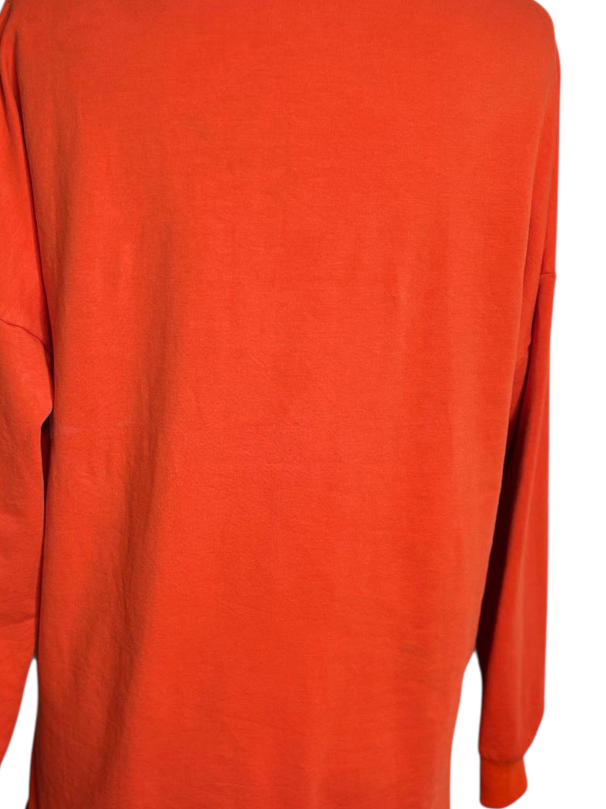 Orange sweatshirt