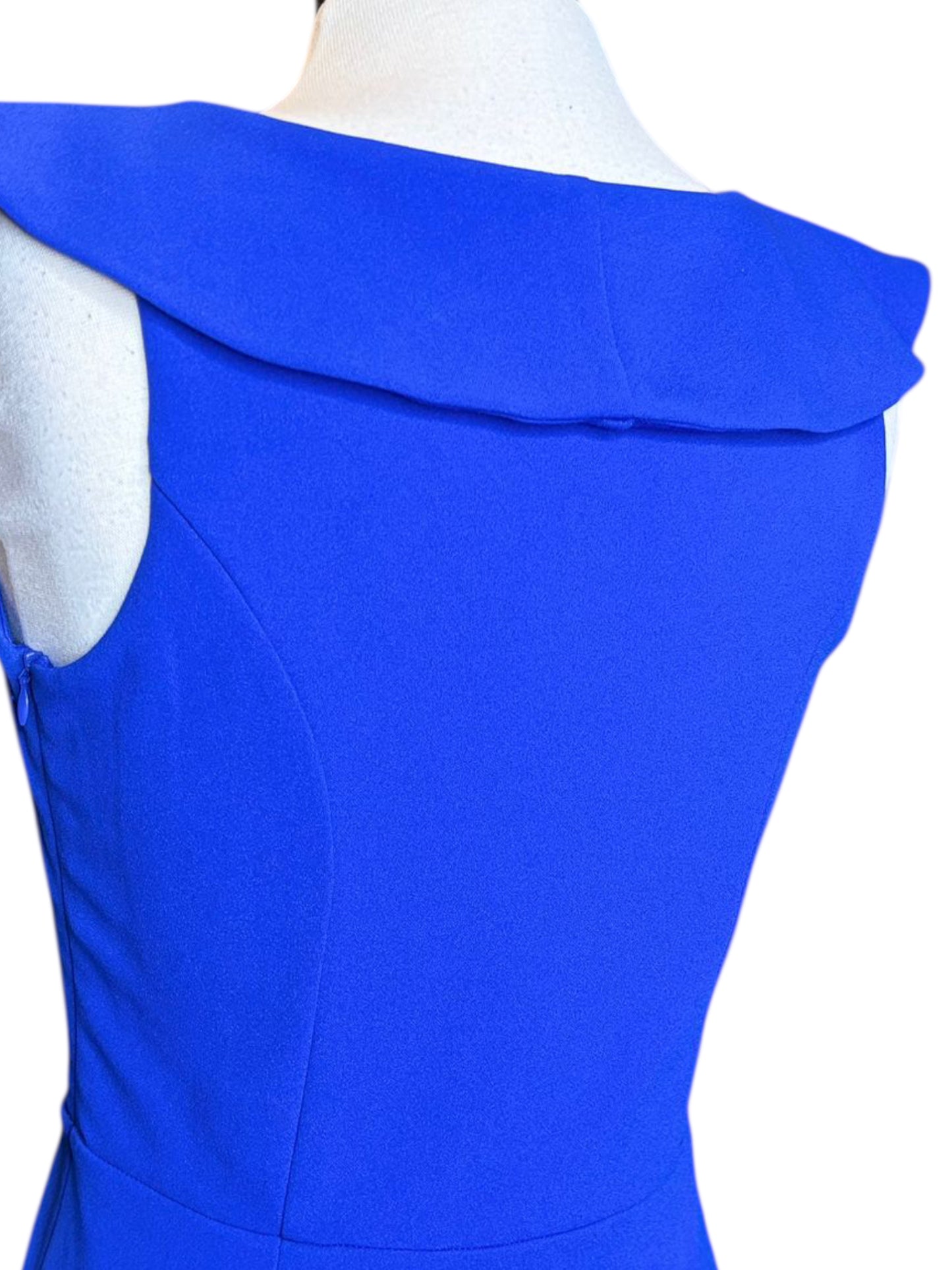 Pageant interview dress royal blue
