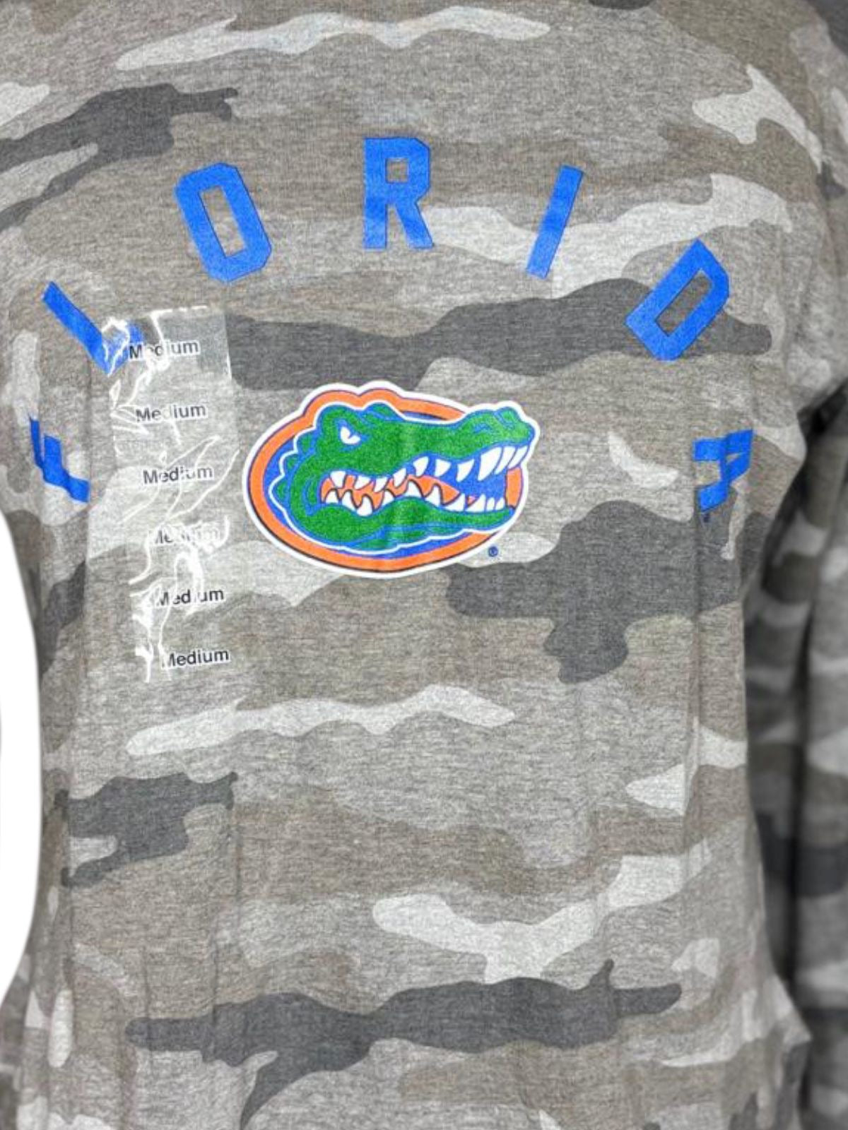 Camo Long sleeve Florida top