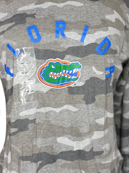 Camo Long sleeve Florida top new