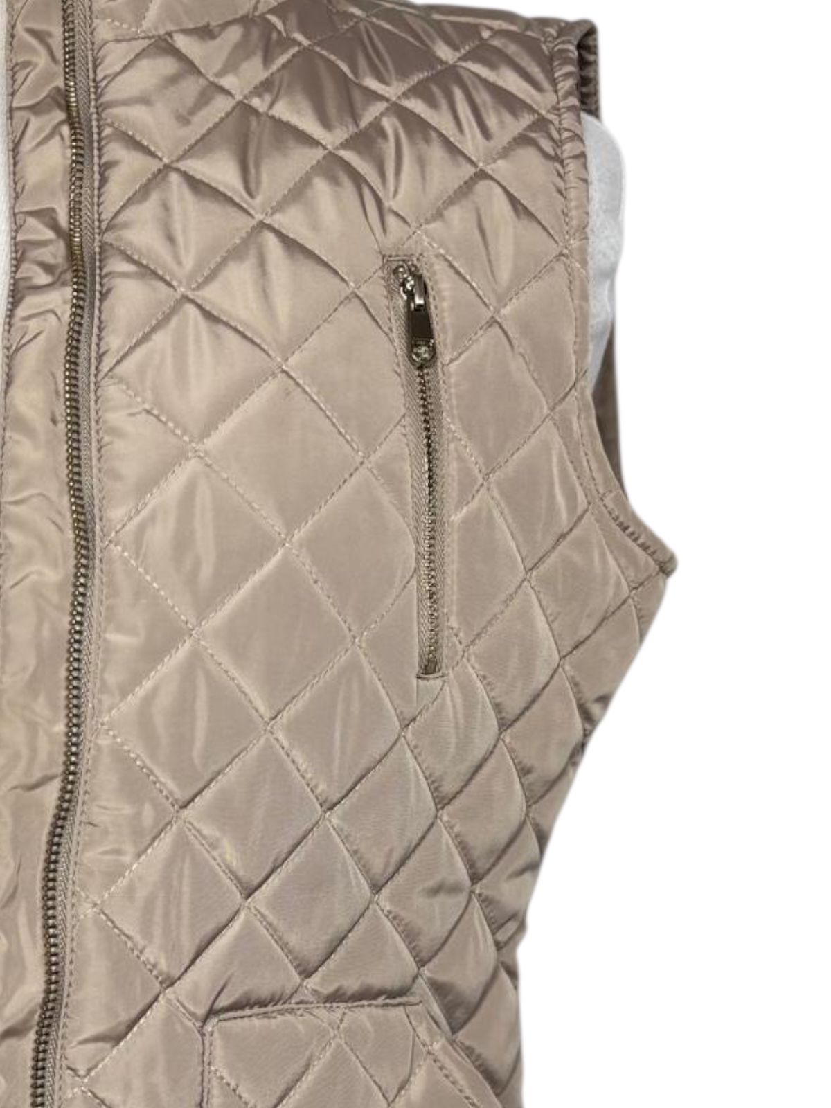 Copper key dark beige vest