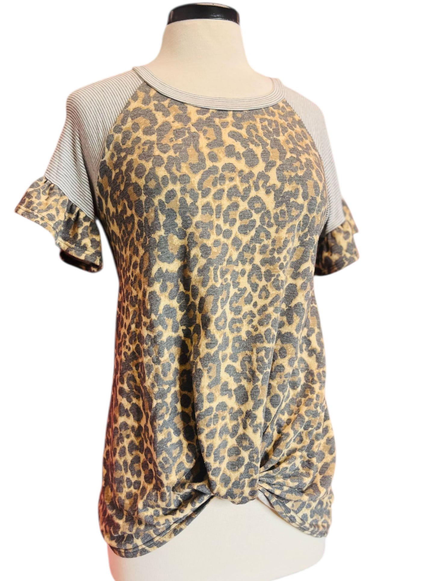 Softest cheetah tee