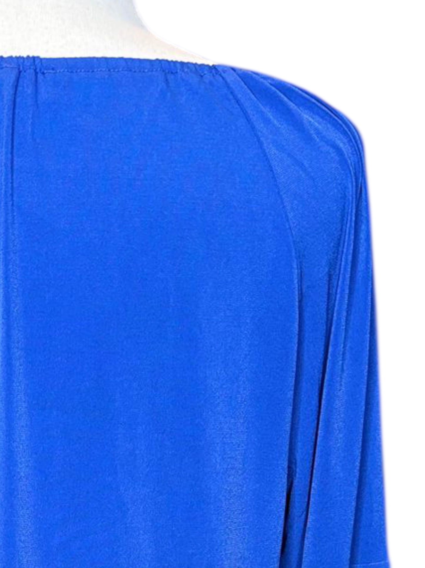 Michael Kors blue long sleeve dress